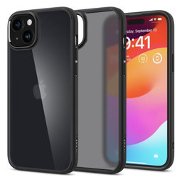 Spigen - Ovitek Ultra Hybrid za iPhone 15, Frost Black