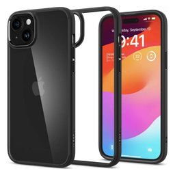 Spigen - Ovitek Ultra Hybrid za iPhone 15, Matte Black