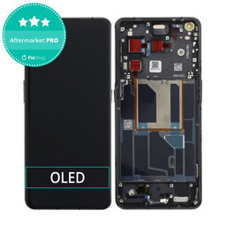 OnePlus 11 PHB110 - LCD zaslon + steklo na dotik + okvir (Titan Black) OLED