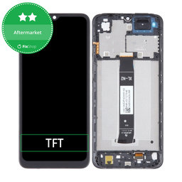 Xiaomi Redmi A2 - LCD zaslon + steklo na dotik + okvir (Onyx Black) TFT