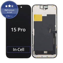 Apple iPhone 15 Pro - LCD zaslon + steklo na dotik + okvir In-Cell FixPremium