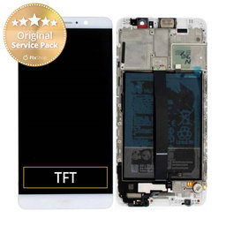 Huawei Mate 9 - LCD zaslon + steklo na dotik + okvir + baterija (Space Grey) - 02351BAS Genuine Service Pack