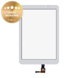 Huawei MediaPad T1 10 - Steklo na dotik + okvir (White) - 02350GUR Genuine Service Pack