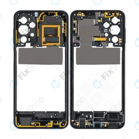 Samsung Galaxy A23 A236B - Medium Frame (Awesome Black) - GH98-47823A Genuine Service Pack