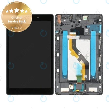 Samsung Galaxy Tab A 8 (2019) WiFi - LCD zaslon + steklo na dotik (Carbon Black) - GH81-17227A Genuine Service Pack