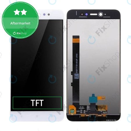 Xiaomi Redmi Note 5A - LCD zaslon + steklo na dotik (White) TFT