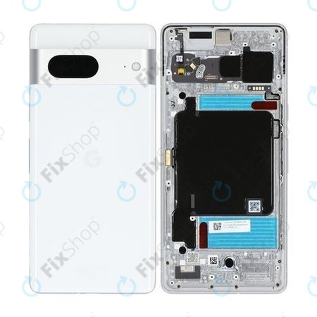 Google Pixel 7 GVU6C GQML3 - Zadnje ohišje (Snow) - G949-00330-01 Genuine Service Pack