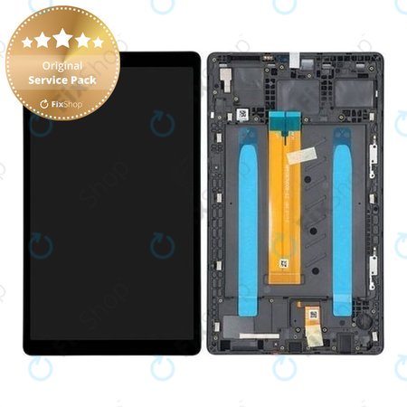 Samsung Galaxy Tab A7 Lite LTE T225 - LCD zaslon + steklo na dotik + okvir (Gray) - GH81-20632A Genuine Service Pack