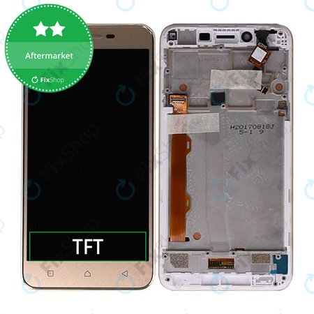 Lenovo VIBE K5 A6020a40 - LCD zaslon + steklo na dotik + okvir (Gold) TFT