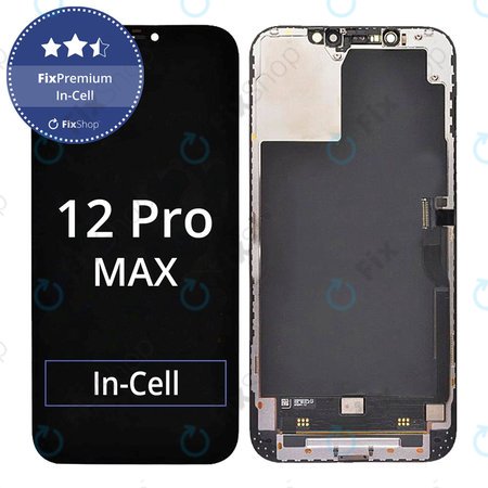 Apple iPhone 12 Pro Max - LCD zaslon + steklo na dotik + okvir In-Cell FixPremium