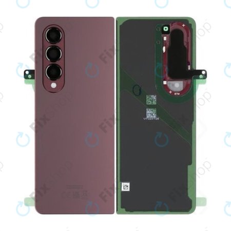 Samsung Galaxy Z Fold 4 F936B - Pokrov baterije (Burgundy) - GH82-29254D Genuine Service Pack