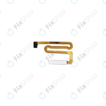 Samsung Galaxy A04S A047F - Senzor prstnih odtisov + Flex kabel (White) - GH96-15278B Genuine Service Pack