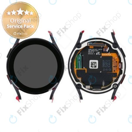 Samsung Galaxy Watch 5 40mm R900 - Sprednji pokrov (grafit) - GH97-27726A Genuine Service Pack