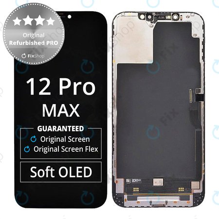 Apple iPhone 12 Pro Max - LCD zaslon + steklo na dotik + okvir Original Refurbished PRO