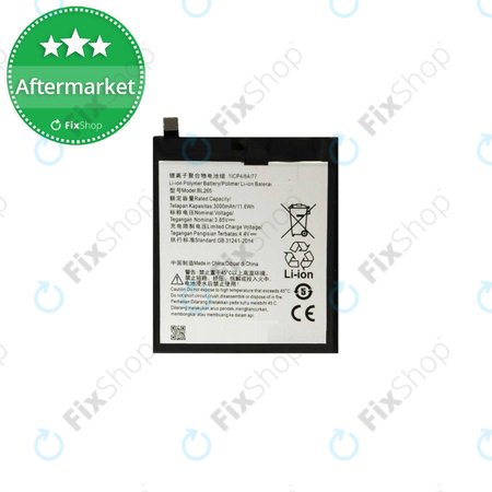 Motorola Moto M XT1663 - Baterija BL265 3000mAh