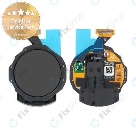 Samsung Galaxy Watch 4 Classic 42mm R885 - LCD zaslon + steklo na dotik + okvir (črna) - GH96-14427A Genuine Service Pack