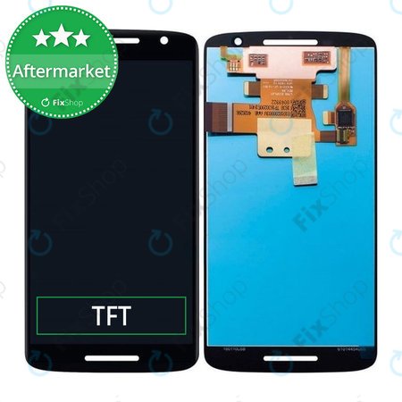 Motorola Moto X Play XT1562 - LCD zaslon + steklo na dotik (Black) TFT