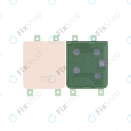 Samsung Galaxy Z Flip 4 F721B - Pokrov baterije B/G (Pink Gold) - GH82-29654C, GH82-29298C Genuine Service Pack