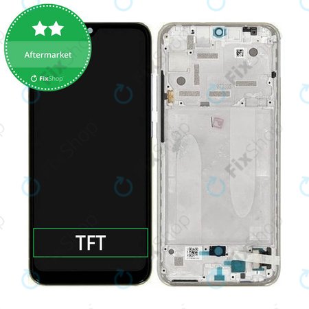 Xiaomi Mi A3 - LCD zaslon + steklo na dotik + okvir (More than White) TFT