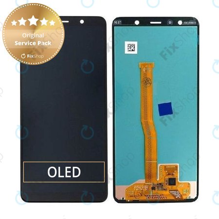 Samsung Galaxy A7 A750F (2018) - LCD zaslon + steklo na dotik - GH96-12078A Genuine Service Pack