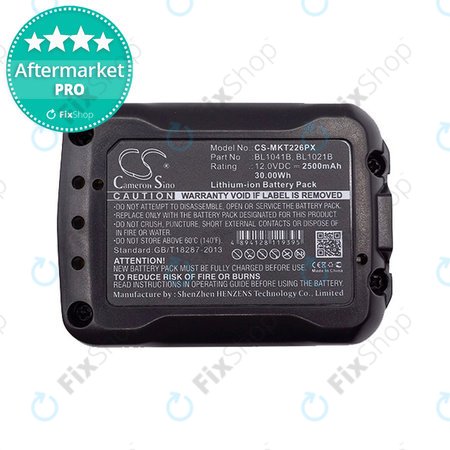 Makita CXT, C, D, F, H, J, P, R, S, T-series - Baterija BL10xx Li-Ion 2500mAh HQ