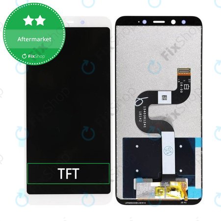 Xiaomi Mi A2 (Mi 6X) - LCD zaslon + steklo na dotik (White) TFT