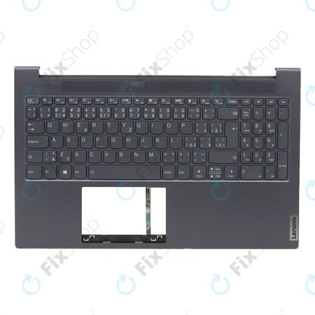 Lenovo Yoga Slim 7 14ITL05 - naslon za roko + tipkovnica CZ/SK - 77033501 Genuine Service Pack