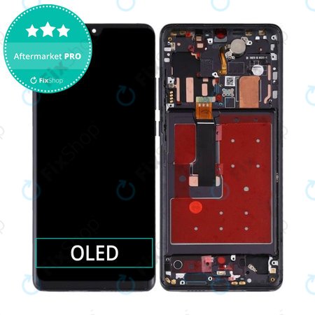 Huawei P30 Pro, P30 Pro 2020 - LCD zaslon + steklo na dotik + okvir (Black) OLED