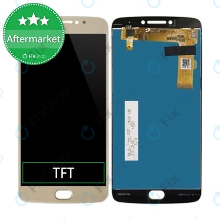 Motorola Moto E4 XT1761 - LCD zaslon + steklo na dotik (Gold) TFT