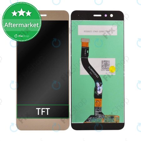 Huawei P10 lite - LCD zaslon + steklo na dotik (Platinum Gold) TFT