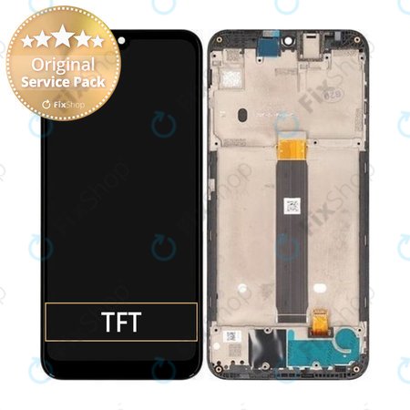 Motorola Moto E6 Plus - LCD zaslon + steklo na dotik + okvir - 5D68C14961 Genuine Service Pack