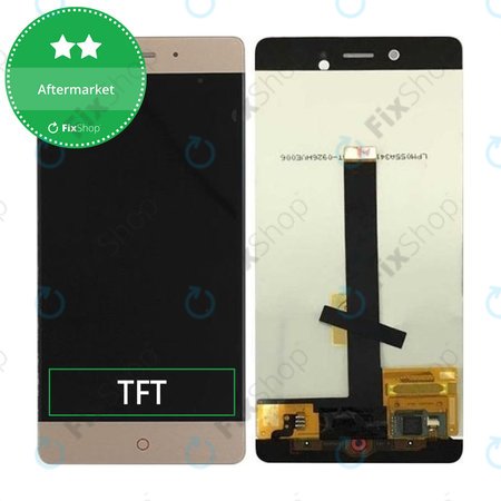 Nubia Z11 - LCD zaslon + steklo na dotik (Gold) TFT