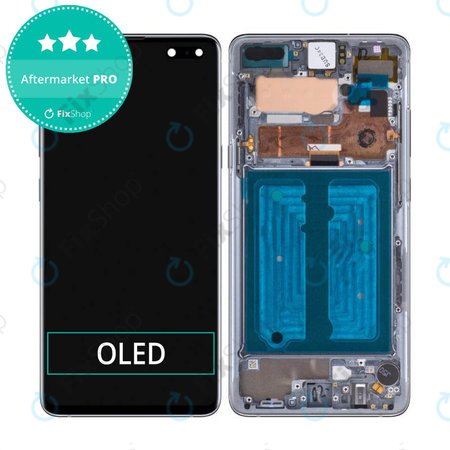 Samsung Galaxy S10 5G G977B - LCD zaslon + steklo na dotik + okvir (Black) OLED