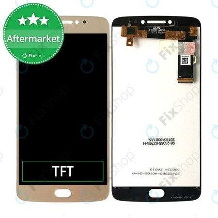 Moto E4 Plus XT1772 - LCD zaslon + steklo na dotik (Gold) TFT