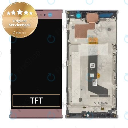 Sony Xperia XA2 H4113 - LCD zaslon + steklo na dotik + okvir (Pink) - 78PC0600040 Genuine Service Pack